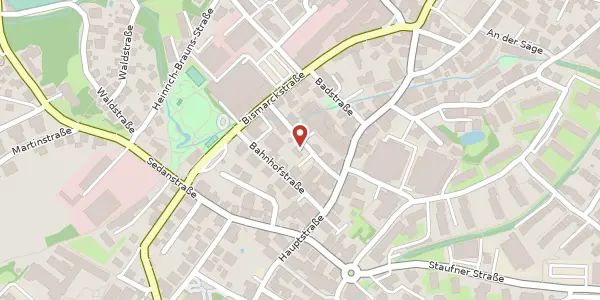 Karte der Umgebung von Schillerstr. 1, 88161 Lindenberg