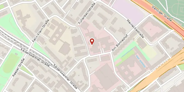 Karte der Umgebung von Tersteegenstr. 19-23, 40474 Düsseldorf