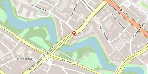 Karte der Umgebung von Bgm.-Smidt-Str. 78, 28195 Bremen