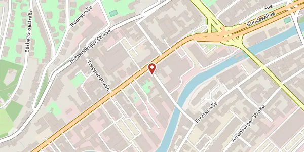 Karte der Umgebung von Moritzstr. 2, 42117 Wuppertal