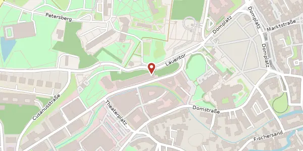 Karte der Umgebung von Maximilian-Welsch-Straße 2, 99084 Erfurt