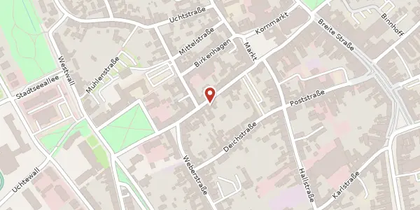 Karte der Umgebung von Brüderstraße 22, 39576 Hansestadt Stendal