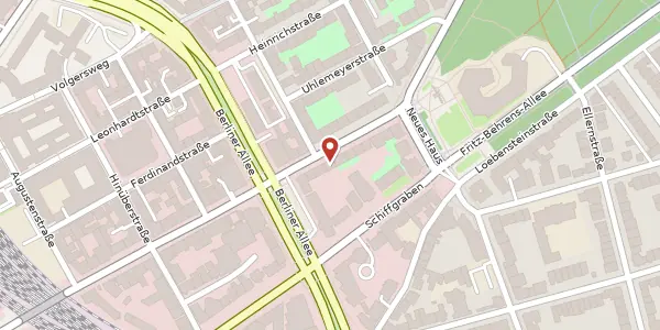 Karte der Umgebung von Königstraße 21, 30175 Hannover