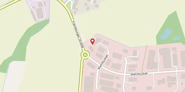 Karte der Umgebung von Mehlbydiek 50, 24376 Kappeln