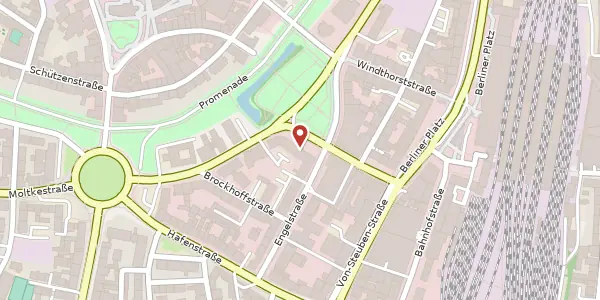 Karte der Umgebung von Schorlemerstr. 26, 48143 Münster
