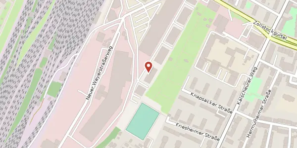 Karte der Umgebung von Zollstockgürtel 65, 50969 Köln