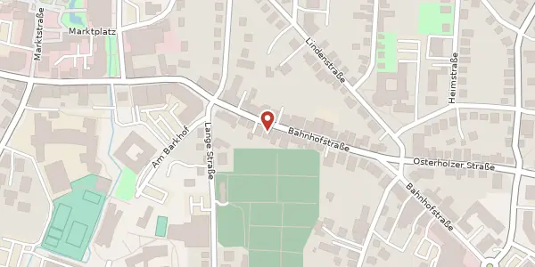 Karte der Umgebung von Bahnhofstraße 87, 27711 Osterholz-Scharmbeck