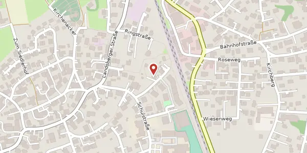 Karte der Umgebung von Ringstr. 20, 86938 Schondorf