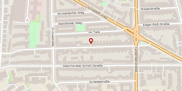 Karte der Umgebung von Kegelhofstraße 26, 20251 Hamburg