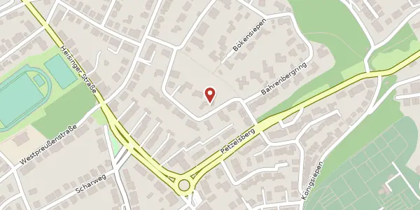 Karte der Umgebung von Hofackerstr. 9, 45259 Essen