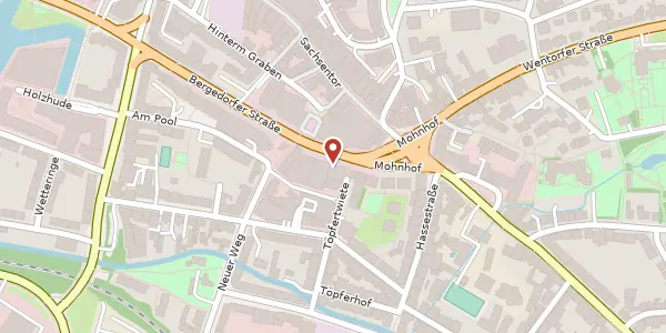 Karte der Umgebung von Bergedorfer Straße 150, 21029 Hamburg