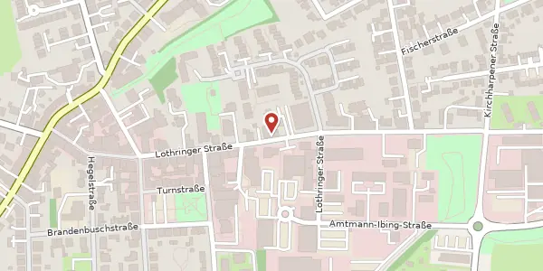 Karte der Umgebung von Lothringer Str. 33, 44805 Bochum