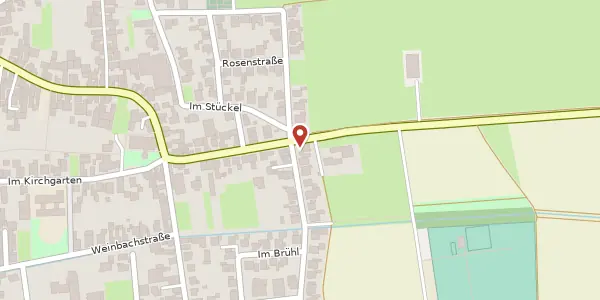 Karte der Umgebung von In der Nachtweide 1, 67150 Niederkirchen