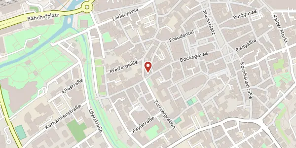 Karte der Umgebung von Bocksgasse 16, 73525 Schwäbisch Gmünd
