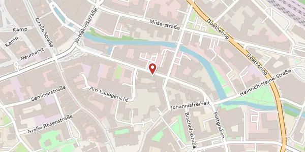 Karte der Umgebung von Kollegienwall 24, 49074 Osnabrück