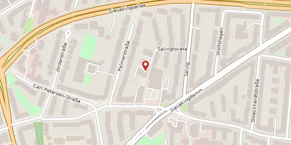 Karte der Umgebung von Salingtwiete 9b, 20535 Hamburg