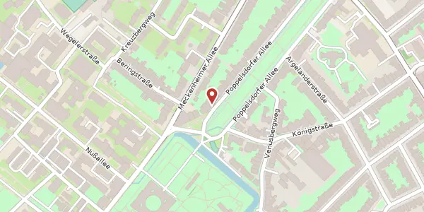 Karte der Umgebung von Poppelsdorfer Allee 104, 53115 Bonn