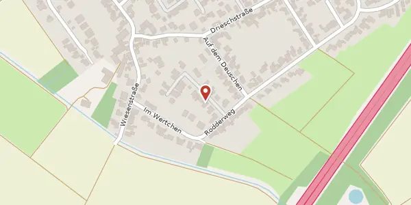 Karte der Umgebung von Fortunastr. 3, 50374 Erftstadt