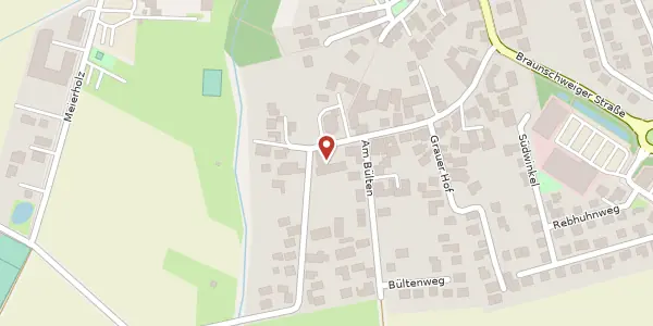 Karte der Umgebung von Neue Straße 12, 38176 Wendeburg