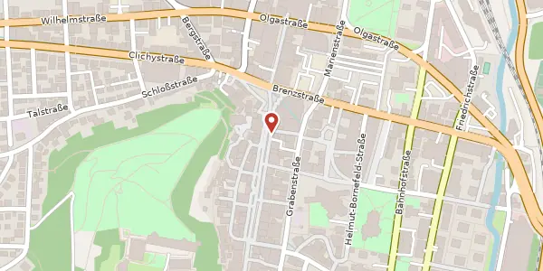 Karte der Umgebung von Hauptstraße 7, 89522 Heidenheim