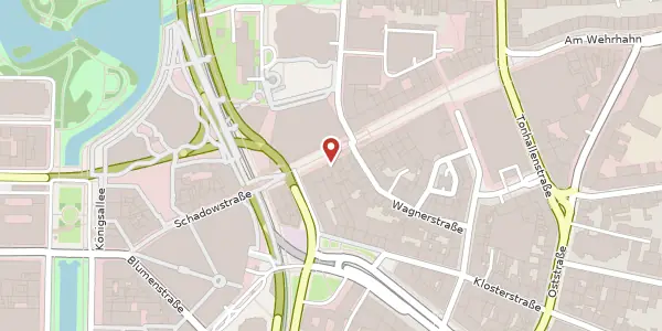 Karte der Umgebung von Schadowstr. 53, 40212 Düsseldorf