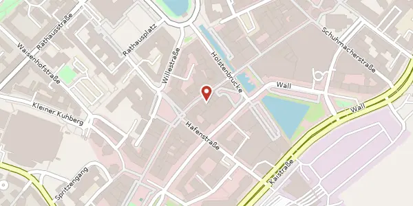 Karte der Umgebung von Holstenstraße 43, 24103 Kiel