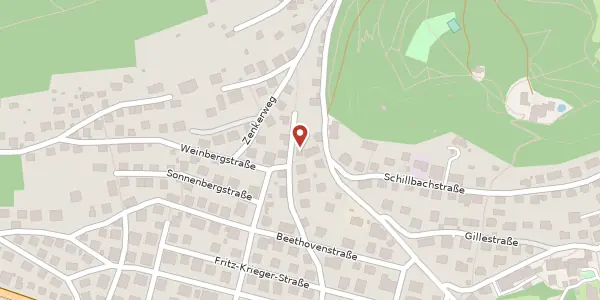 Karte der Umgebung von Am Schwabisgraben 8, 07743 Jena