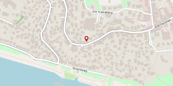 Karte der Umgebung von Blankeneser Hauptstraße 110, 22587 Hamburg