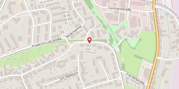 Karte der Umgebung von Wannen 65, 58455 Witten