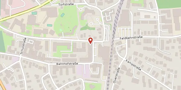 Karte der Umgebung von Bahnhofstraße 63, 25451 Quickborn