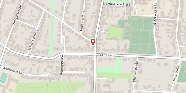 Karte der Umgebung von Lothringer Str. 199, 46045 Oberhausen