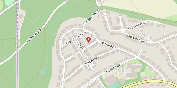 Karte der Umgebung von Waldblick 17, 45134 Essen
