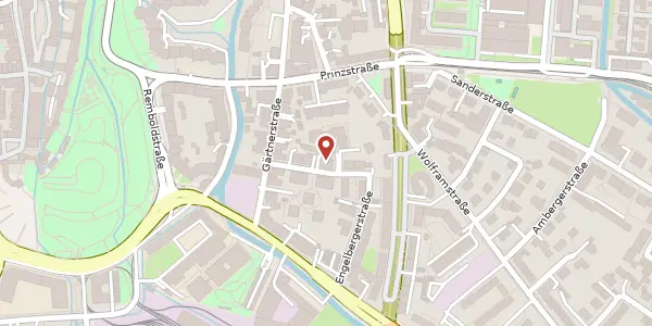 Karte der Umgebung von Friedrich-List-Str. 7, 86153 Augsburg