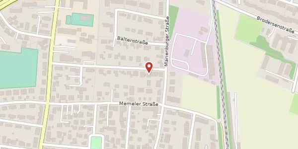 Karte der Umgebung von Putziger Str. 56, 81929 München