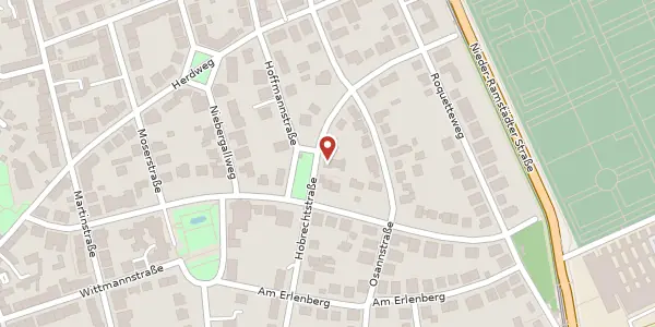Karte der Umgebung von Hobrechtstr. 20, 64285 Darmstadt