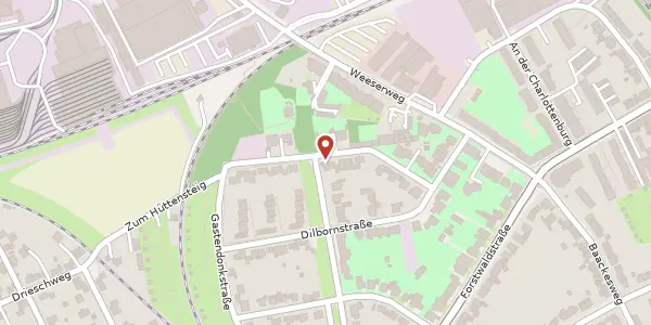 Karte der Umgebung von Lauersfortstr. 12c, 47804 Krefeld
