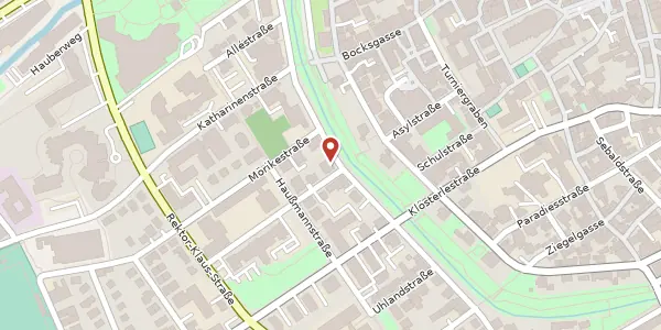 Karte der Umgebung von Uferstraße 26, 73525 Schwäbisch Gmünd