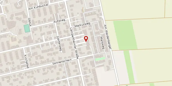 Karte der Umgebung von Lampertheimer Straße 122B, 68305 Mannheim