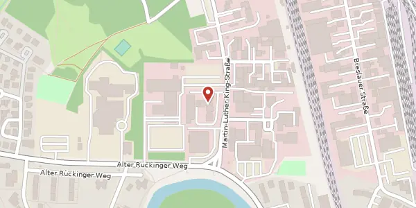Karte der Umgebung von Martin-Luther-King-Str. 1, 63452 Hanau