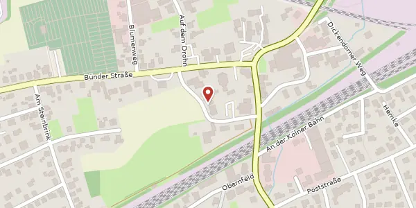 Karte der Umgebung von Raiffeisenstr. 18 a, 32584 Löhne
