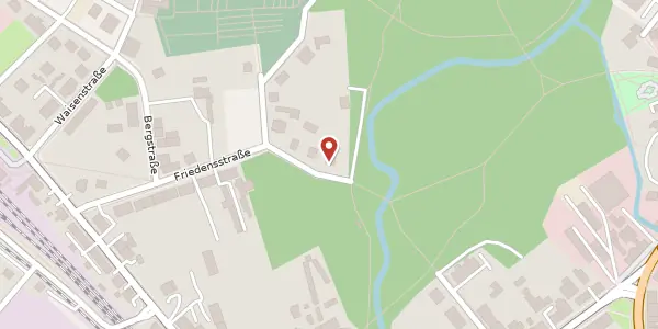 Karte der Umgebung von Friedensstr. 9, 15907 Lübben