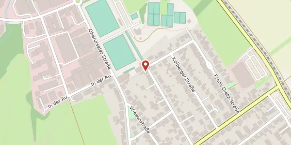 Karte der Umgebung von Memeler Str. 35b, 61440 Oberursel
