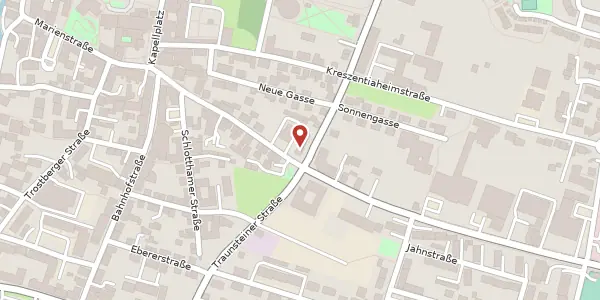 Karte der Umgebung von Burghauser Str. 27, 84503 Altötting