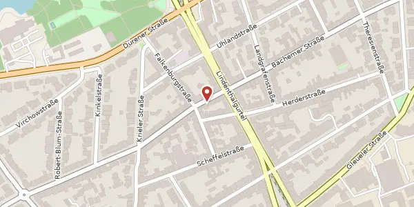 Karte der Umgebung von Bachemer Str. 176-178, 50935 Köln