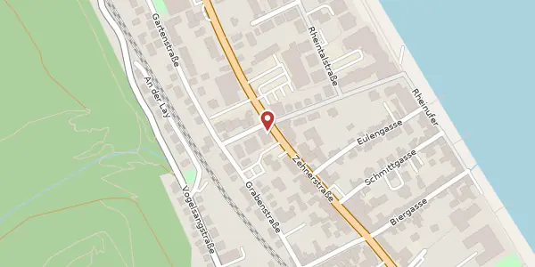 Karte der Umgebung von Zehnerstraße 29, 53498 Bad Breisig