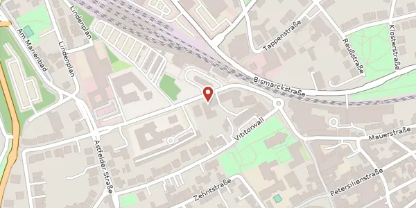 Karte der Umgebung von Klubgartenstraße 3, 38640 Goslar