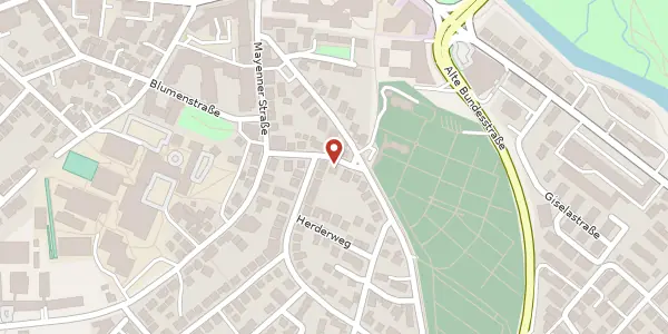 Karte der Umgebung von In den Ziegeläckern 6, 71332 Waiblingen