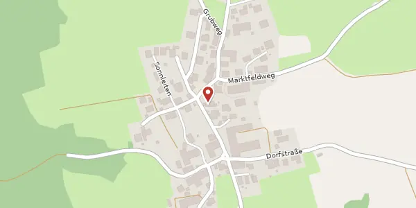 Karte der Umgebung von Dorfstr. 12, 83607 Holzkirchen