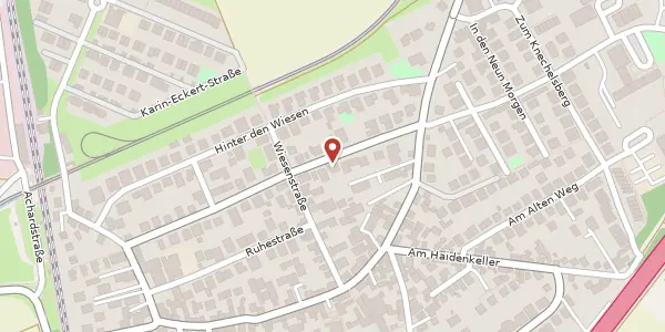 Karte der Umgebung von Pfarrer-Dorn-Straße 27, 55127 Mainz