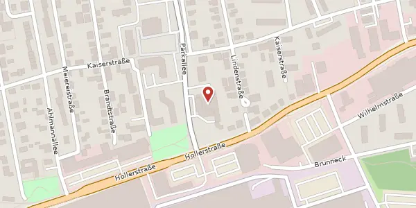 Karte der Umgebung von Parkallee 8, 24782 Büdelsdorf